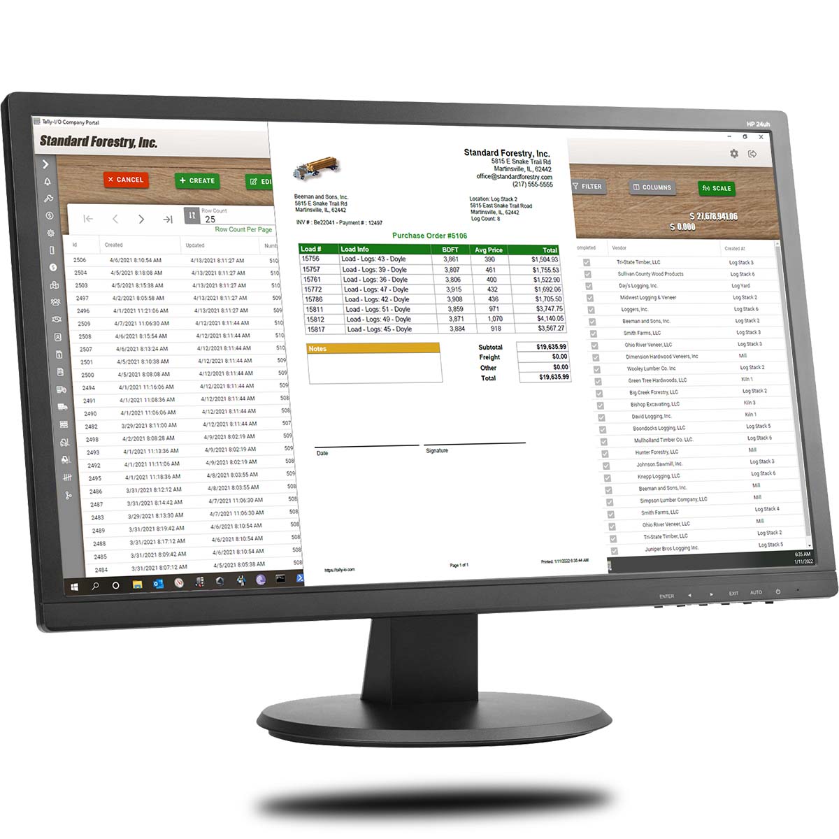 Company-Portal Monitor