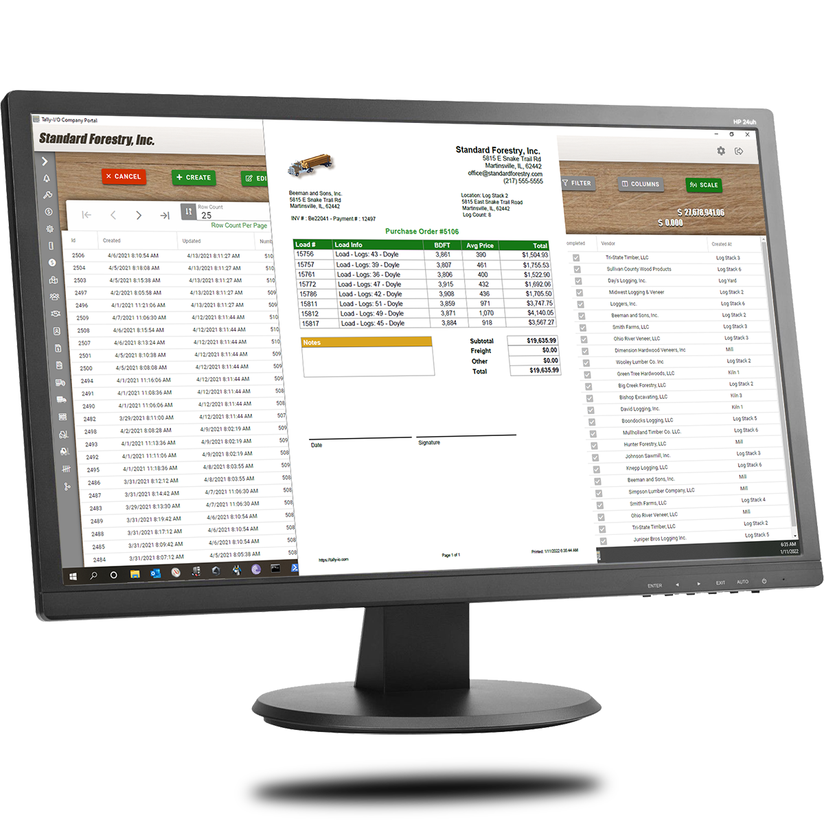 Computer Monitor Portal