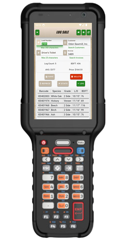 Honeywell Log Tally Handheld